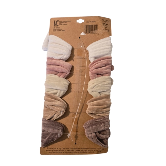 New So Dorable 5 Hair Bands With Bows New - Picture 2 of 3